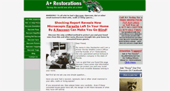 Desktop Screenshot of a-plus-restorations.com